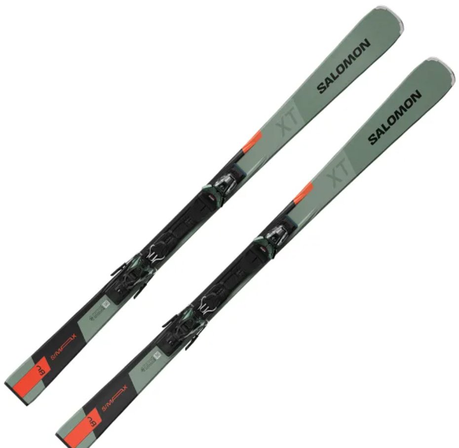 Лыжи Salomon E S/Max 8 Xt/L47600000 Зима 170 см зеленый купить,NaN