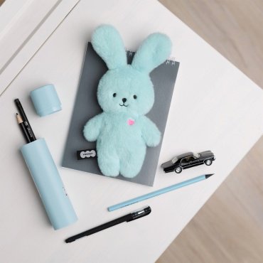 Мягкая игрушка Мякиши Заяц Сэм, высота 23 см, мультиколор