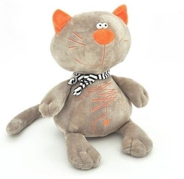 Orange Кот Батон серый 20 см