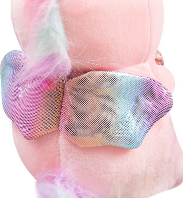 Мягкая игрушка BULU-XIONG Единорог, высота 23 см, розовый купить,NaN