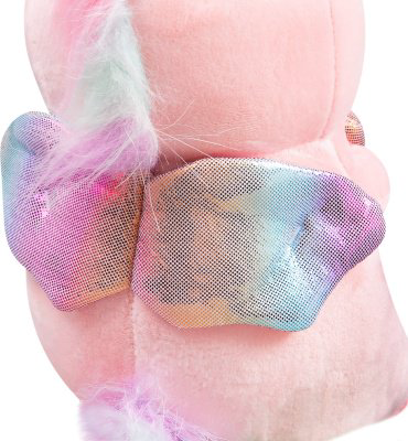 Мягкая игрушка BULU-XIONG Единорог, высота 23 см, розовый купить,NaN