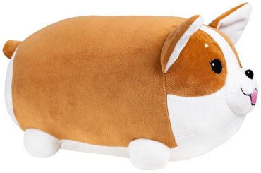 Fancy мягкая игрушка Корги лежебока, высота 40 см, коричневый - ForteMarket Fancy мягкая игрушка Корги лежебока, высота 40 см, коричневый купить,0