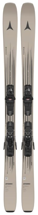 Лыжи Atomic E Maverick 84 + M 10 Gw black-smoke/AA0030732/162, sand black 2025 162 см бежевый