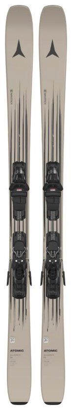 Лыжи Atomic E Maverick 84 + M 10 Gw black-smoke/AA0030732/162, sand black 2025 162 см бежевый