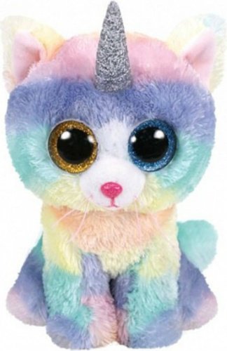 Мягкая игрушка TY Кошка, высота 15 см, мультиколор