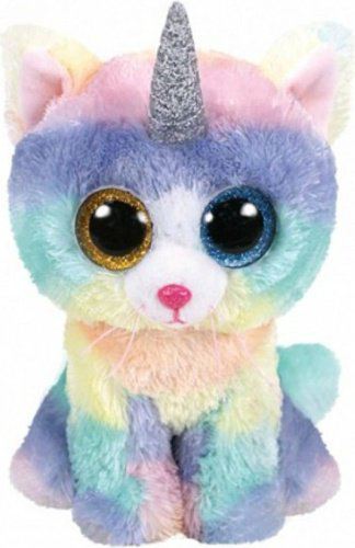 Мягкая игрушка TY Кошка, высота 15 см, мультиколор