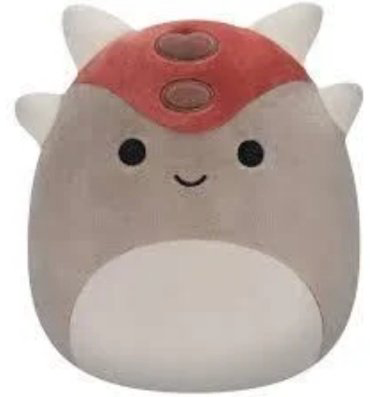 Мягкая игрушка Squishmallows Бронтозавр, высота 19 см, мультиколор
