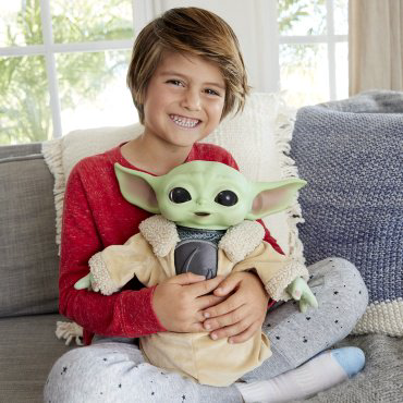 Мягкая игрушка STAR WARS Малыш Грогу, высота 28 см, мультиколор купить,NaN