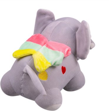 Мягкая игрушка BULU-XIONG Слон, высота 23 см, серый - ForteMarket Мягкая игрушка BULU-XIONG Слон, высота 23 см, серый купить,0