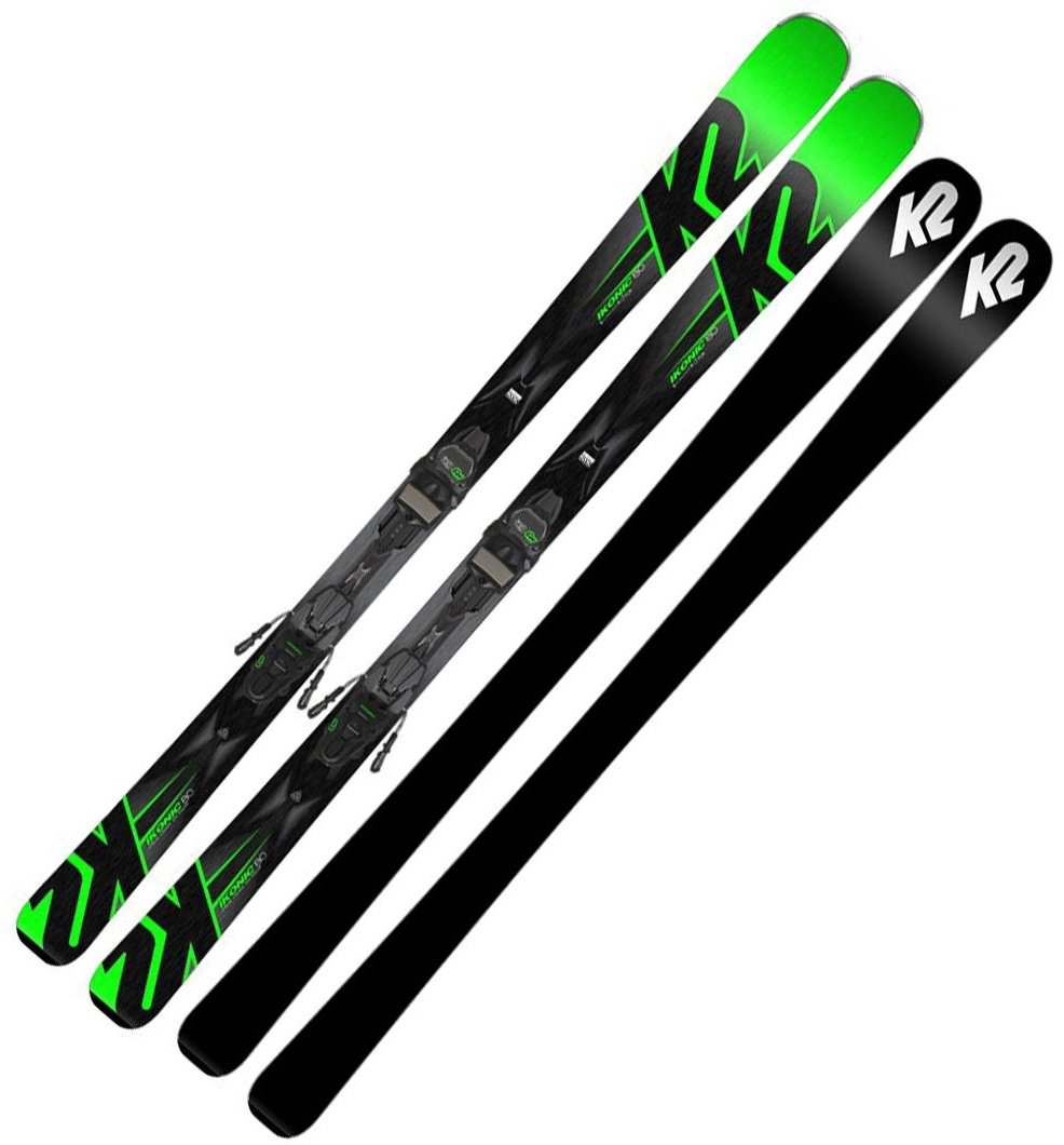 K2 Ikonic 80 TI + MXC 12 TCX Light Quikclik 170 см черный, зеленый купить,NaN