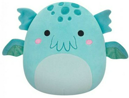 Мягкая игрушка Squishmallows Ктулху Theotto, высота 19 см, голубой