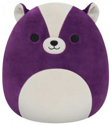 Мягкая игрушка Squishmallows Скунс Sloan, высота 19 см, фиолетовый