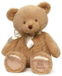 Мягкая игрушка Gund Медведь, высота 25 см, бежевый