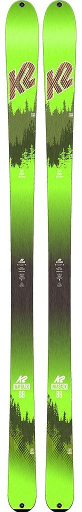 K2 Wayback 88 ECOre 10B0202.101 174 см черный, зеленый купить,NaN