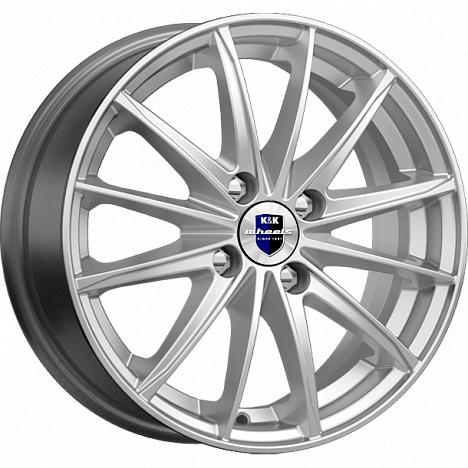 Комплект дисков K&K Пойнт Бланк КС884 4x100 R15x6 CB60,1 ET40 сильвер  купить,NaN