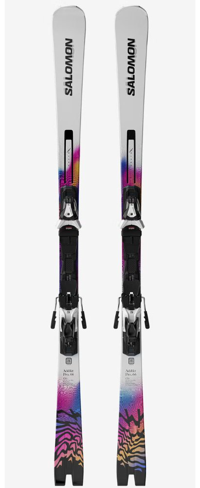 Лыжи Salomon E Addikt + E Mi12 Gw white-black F80/L47827600/170 2025 170 см белый - ForteMarket Лыжи Salomon E Addikt + E Mi12 Gw white-black F80/L47827600/170 2025 170 см белый купить,429900