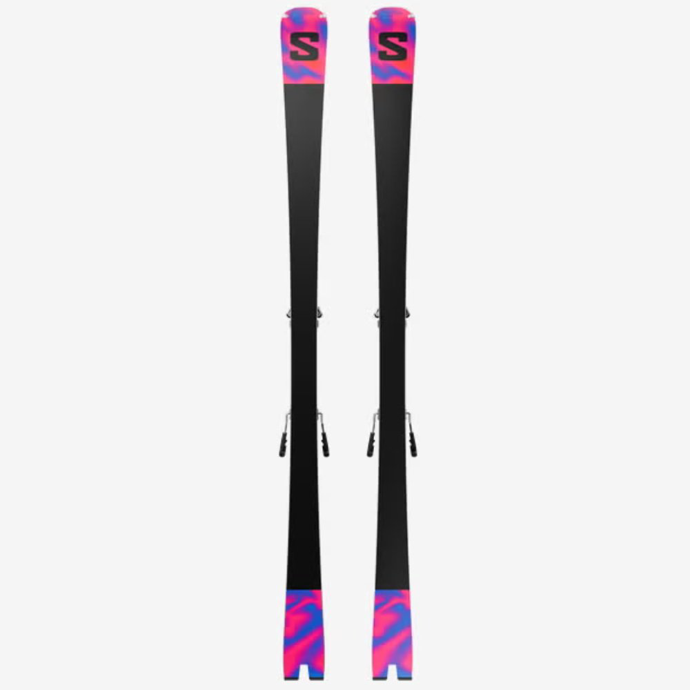 Лыжи Salomon E Addikt + E Mi12 Gw white-black F80/L47827600/170 2025 170 см белый - ForteMarket Лыжи Salomon E Addikt + E Mi12 Gw white-black F80/L47827600/170 2025 170 см белый купить,429900