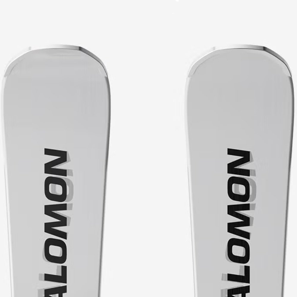 Лыжи Salomon E Addikt + E Mi12 Gw white-black F80/L47827600/170 2025 170 см белый