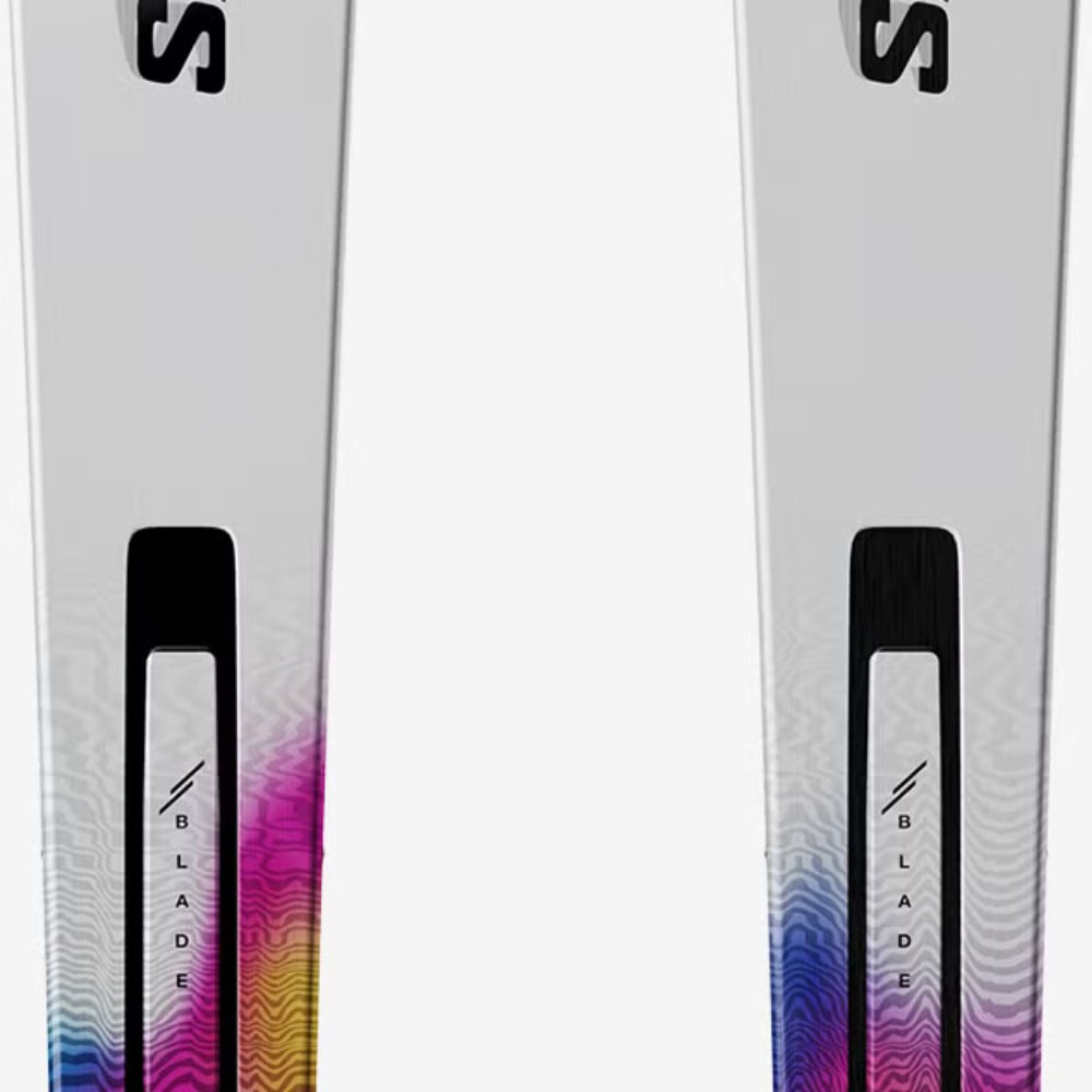 Лыжи Salomon E Addikt + E Mi12 Gw white-black F80/L47827600/170 2025 170 см белый