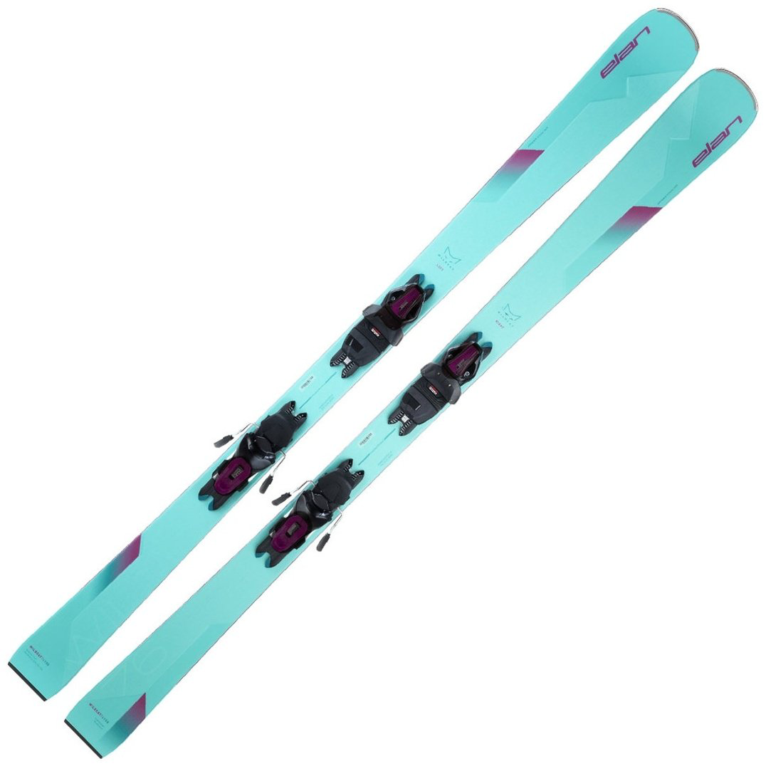 Elan Wildcat 76 LS + ELW 9.0 144 см бирюзовый, фиолетовый купить,NaN