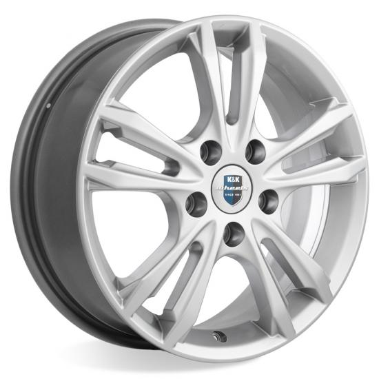 Комплект дисков K&K Samara-оригинал КС866 5x114,3 R16x6 CB67,1 ET43 сильвер SK  купить,NaN