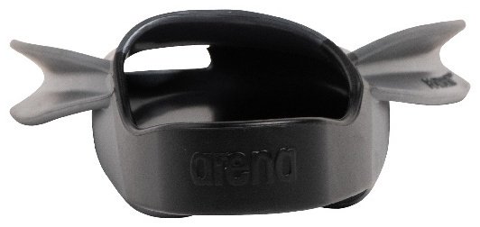 Ласты ARENA Powerfin, 006151-100 с открытой пяткой черный 38, 39