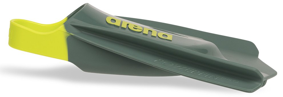 Ласты ARENA Powerfin 006151-210 с открытой пяткой зеленый 42, 43 купить,NaN