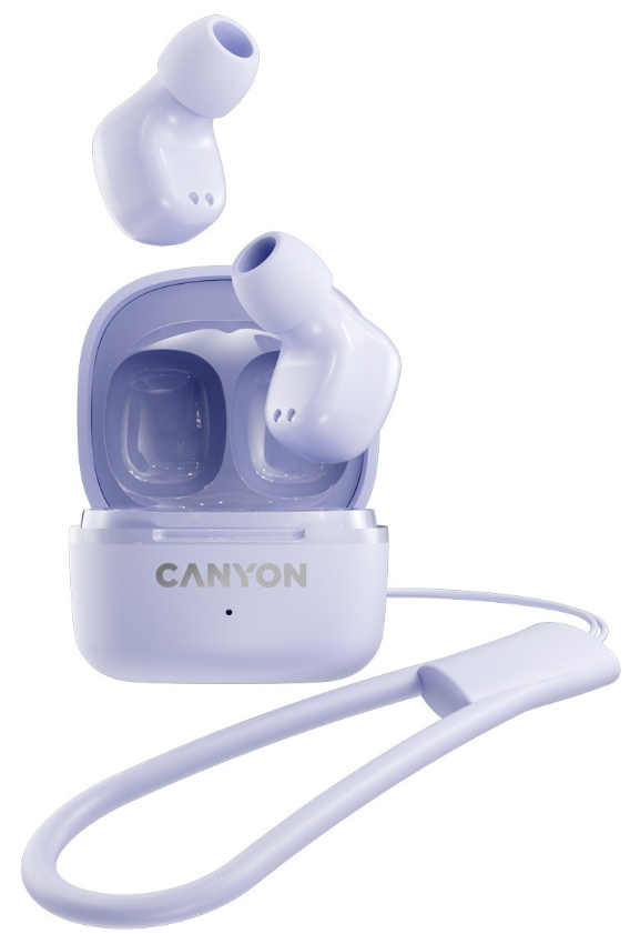 Наушники Canyon OnGo 4 mini CNS-TWS4P Purple купить,6990