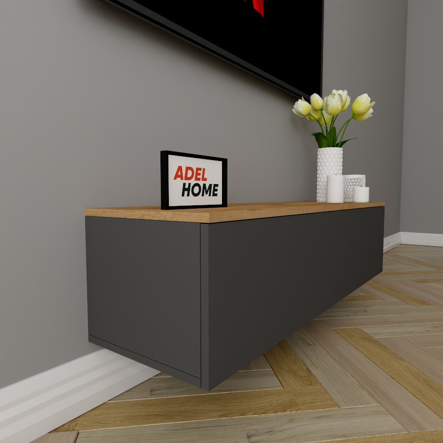 ТВ-тумба Adel Home Верди AH0242 120x30x35см серый купить,NaN