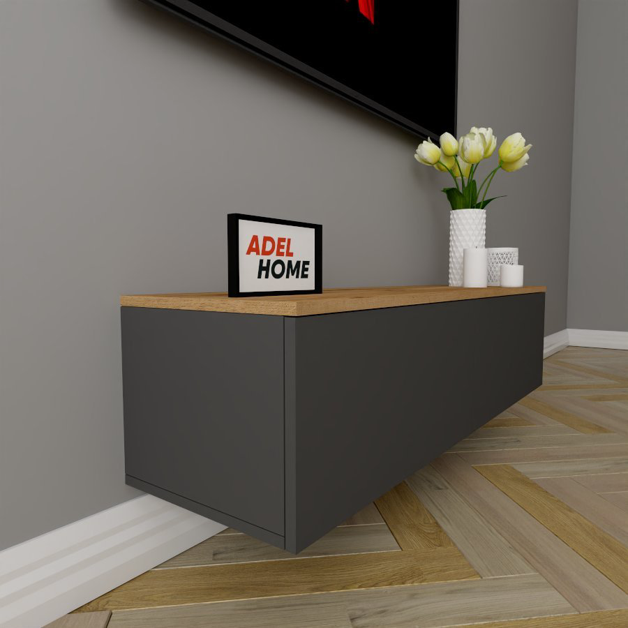 ТВ-тумба Adel Home Верди AH0242 120x30x35см серый купить,NaN