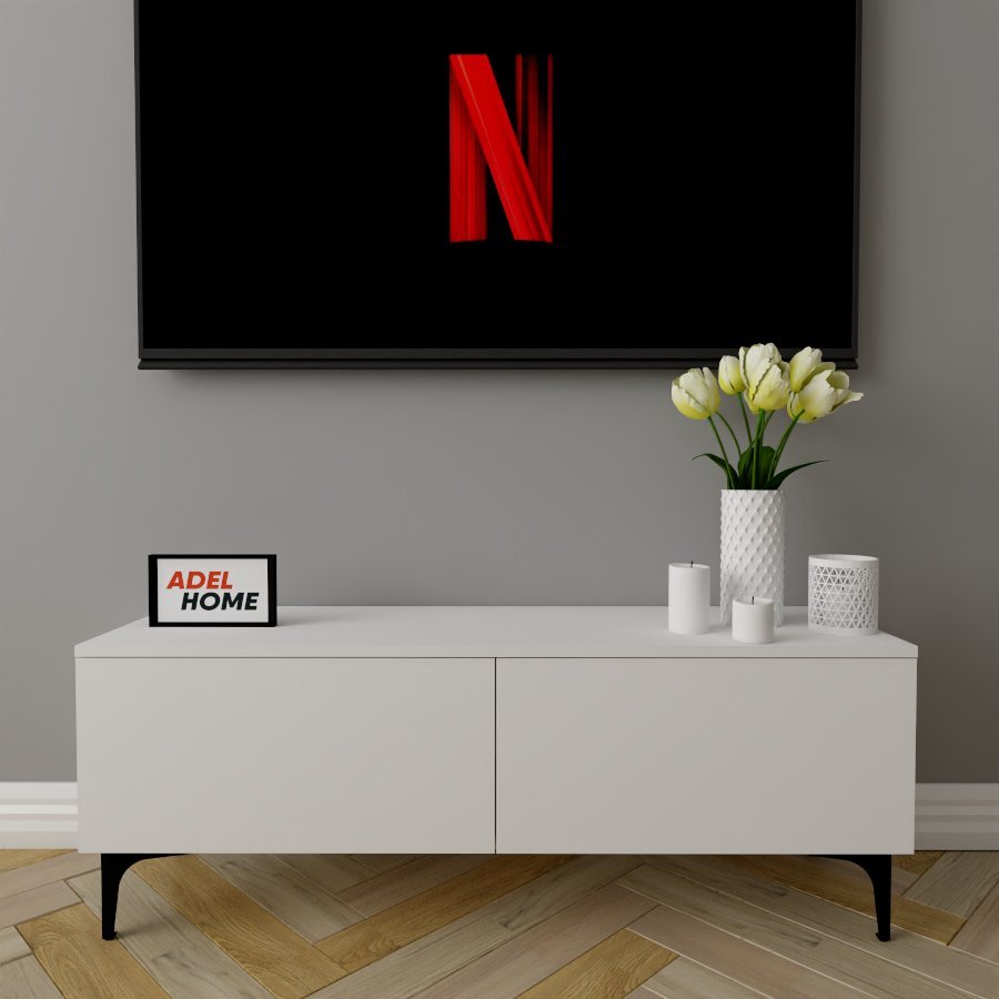 ТВ-тумба напольная Adel Home AH0252 Урна 120x45x35см белый купить,NaN