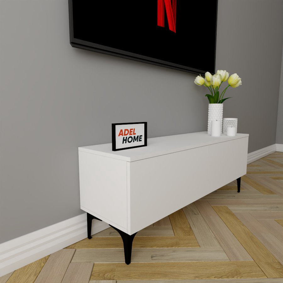 ТВ-тумба напольная Adel Home AH0252 Урна 120x45x35см белый купить,NaN