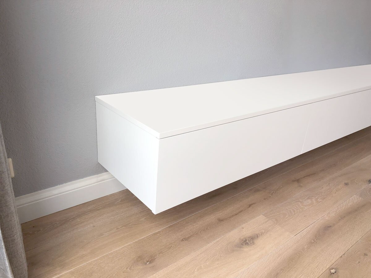 ТВ-тумба напольная и навесная Adel Home AH0026 Айнали 180x30x35см белый купить,NaN
