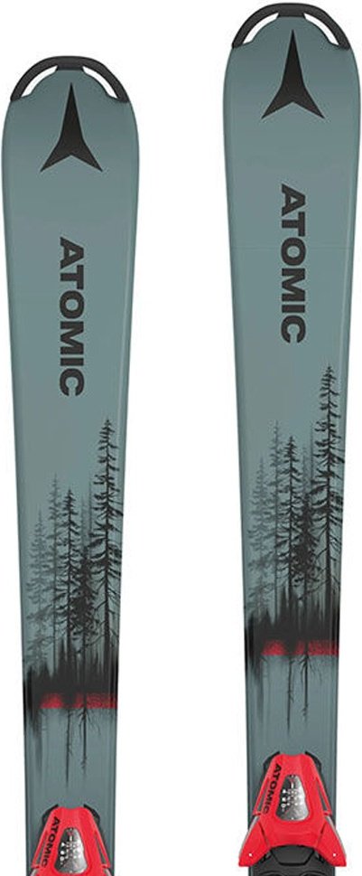 Atomic Maverick JR 130-150 + C5 GW Mt AA0029462 130 см черный, серый купить,NaN