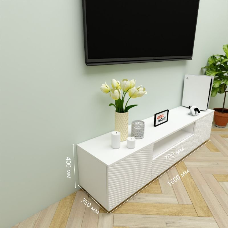 ТВ-тумба напольная Adel Home AH0674 Рена 160x40x35см белый купить,NaN