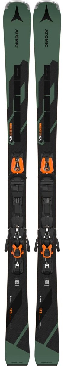 Atomic Redster Q7.8 RVSK C + MI 12 GW AA0030421 173 см зеленый, оранжевый