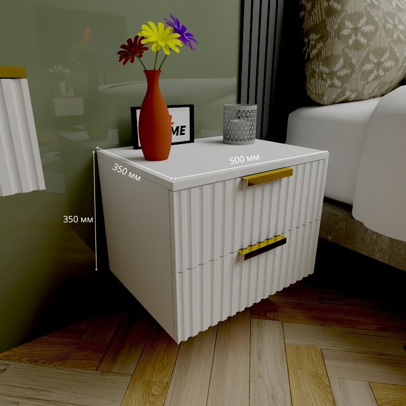 Тумба Adel Home Ангел AH0624 50x35x35см золотой купить,NaN