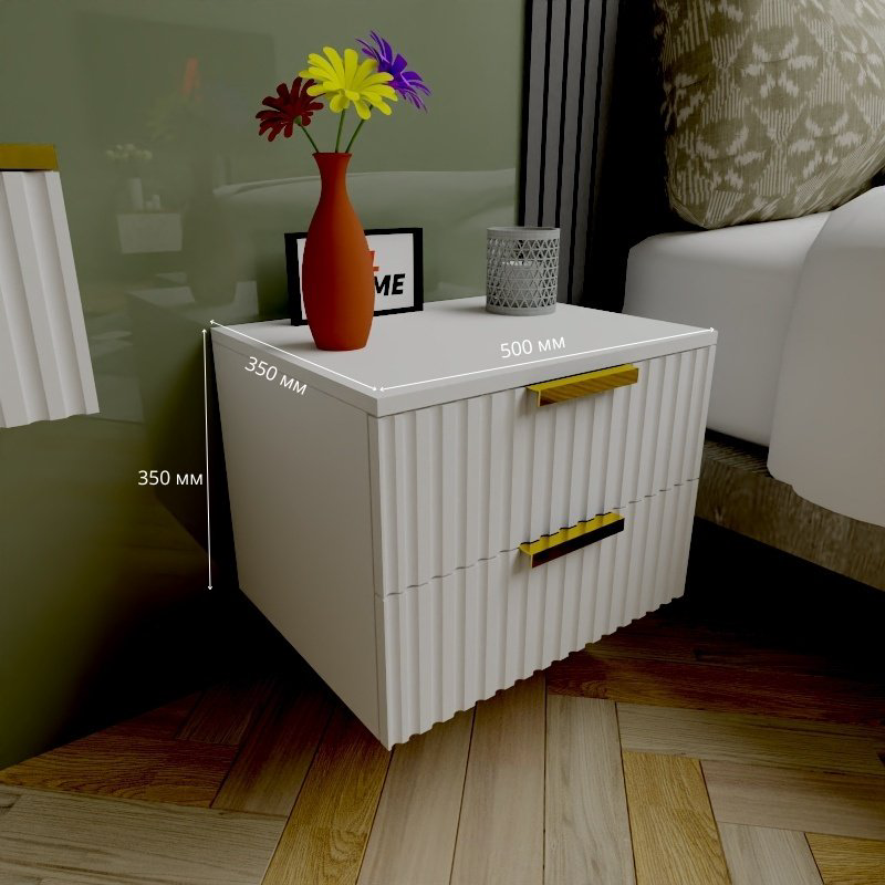Тумба Adel Home Ангел AH0624 50x35x35см золотой купить,NaN