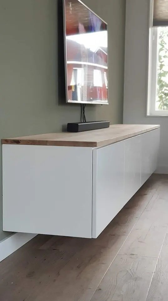 ТВ-тумба Adel Home Барли AH0057 180x35x35см белый купить,NaN