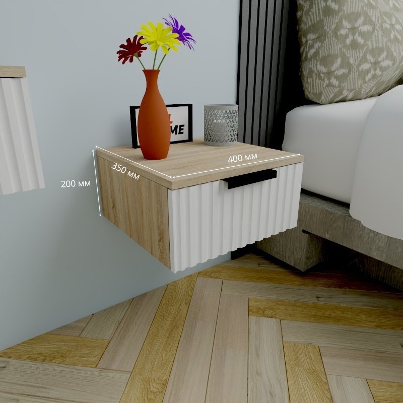 Тумба Adel Home Карита AH0648 40x20x35см светло-коричневый купить,NaN