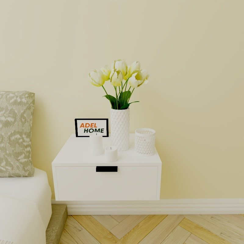 Тумба Adel Home Корал AH0146 50x20x40см белый купить,NaN