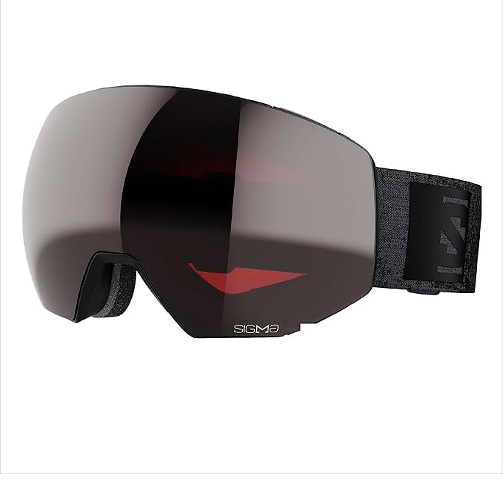 Маска горнолыжная Salomon Radium Prime Sigma, L47247500 серый размер one size купить,NaN