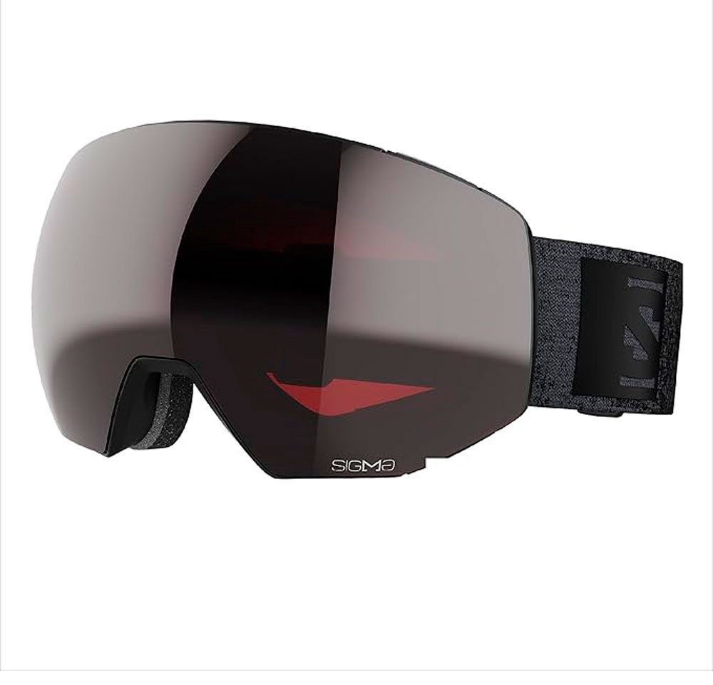 Маска горнолыжная Salomon Radium Prime Sigma, L47247500 серый размер one size купить,NaN