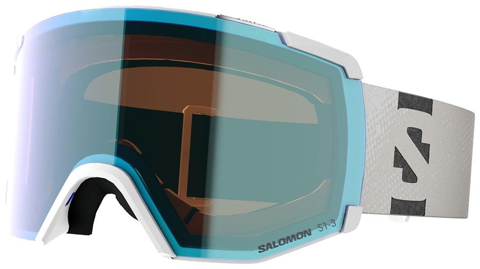 Маска горнолыжная Salomon L47639300 S/View Photo белый размер one size купить,NaN