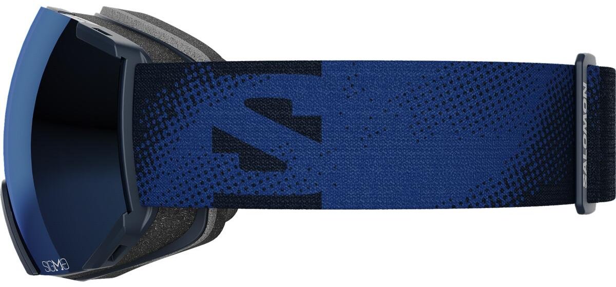 Маска горнолыжная Salomon RADIUM SIGMA 472557 синий размер One size купить,NaN