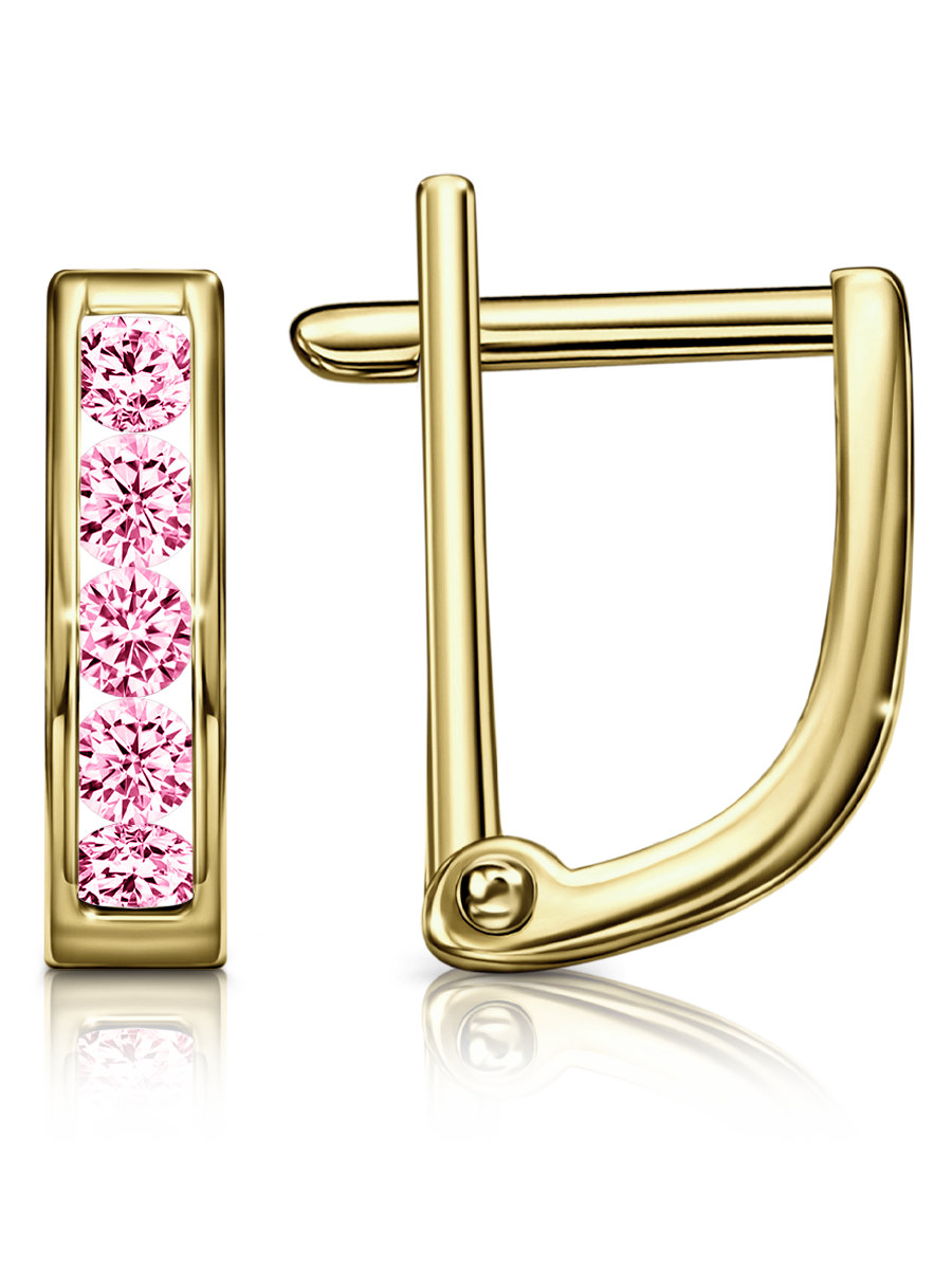 Серьги Veronika Jewelry С330-343Роз золото 1.23гр купить,102990