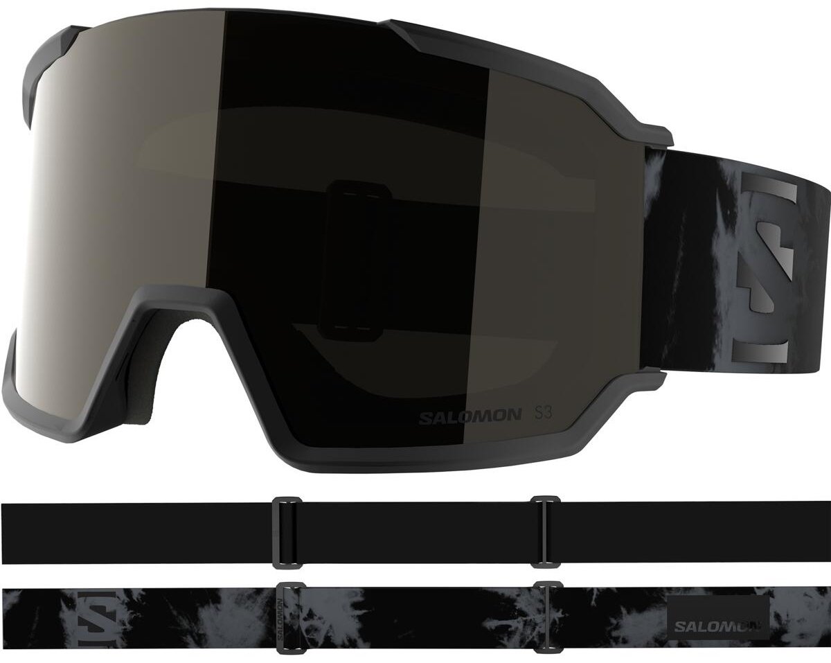 Маска горнолыжная Salomon S/View 3 L47920400 черный размер one size купить,NaN