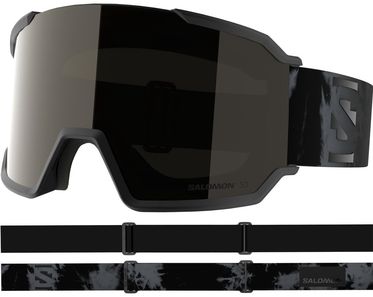 Маска горнолыжная Salomon S/View 3 L47920400 черный размер one size купить,NaN