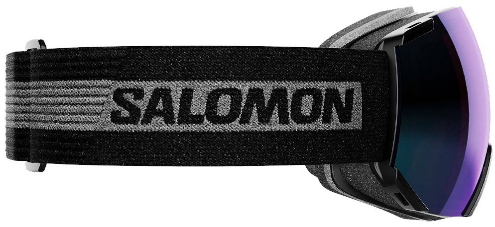 Маска горнолыжная Salomon Radium Photo, L47004700 черный размер one size купить,NaN