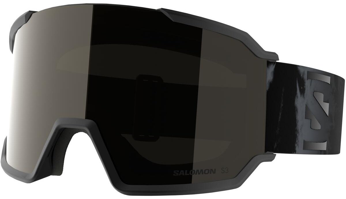 Маска горнолыжная Salomon S/View 3 L47920400 черный размер one size купить,NaN